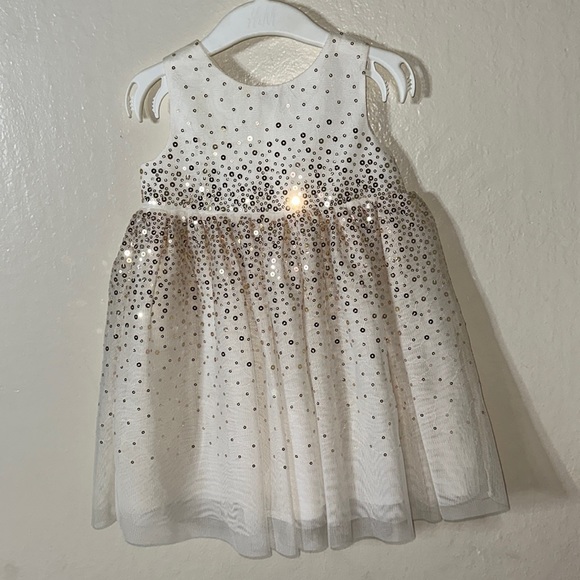 H&M Dresses Glitter Gold Dress Poshmark